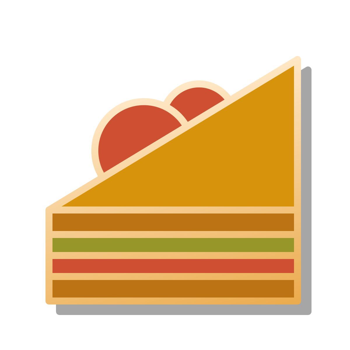 pin style sandwich icon