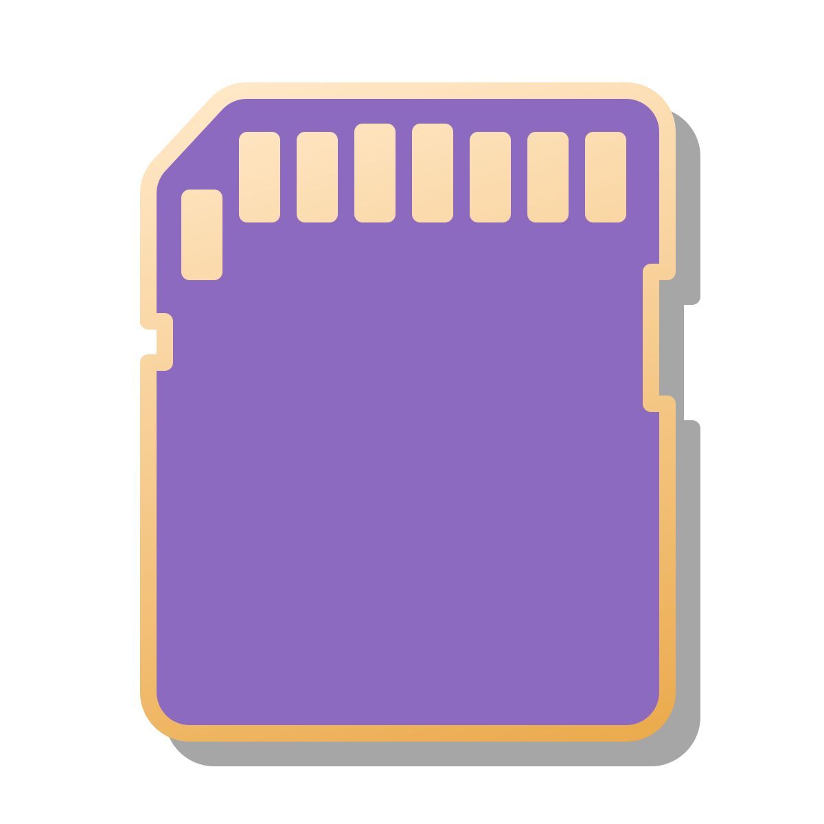 pin style sd icon
