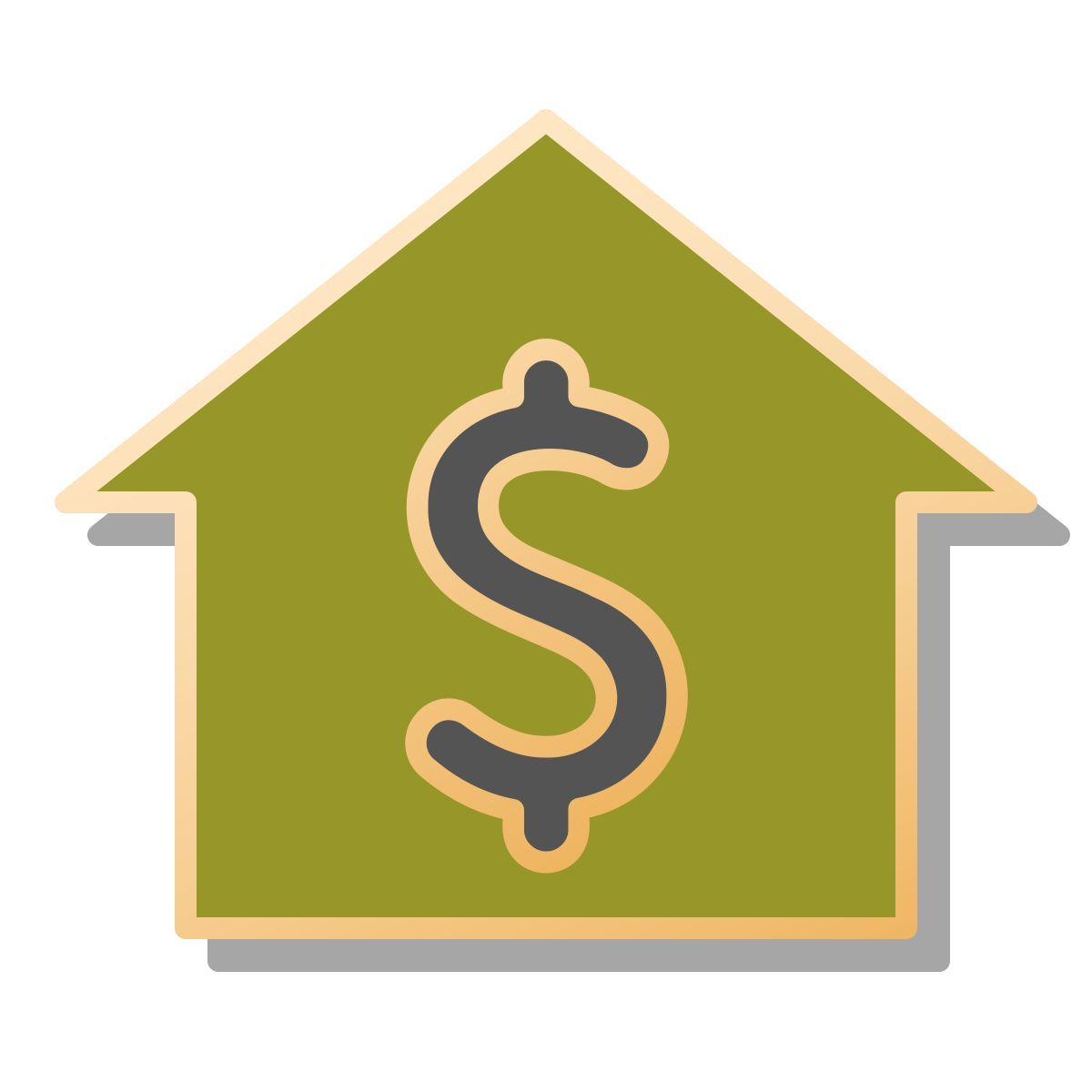 pin style rent icon