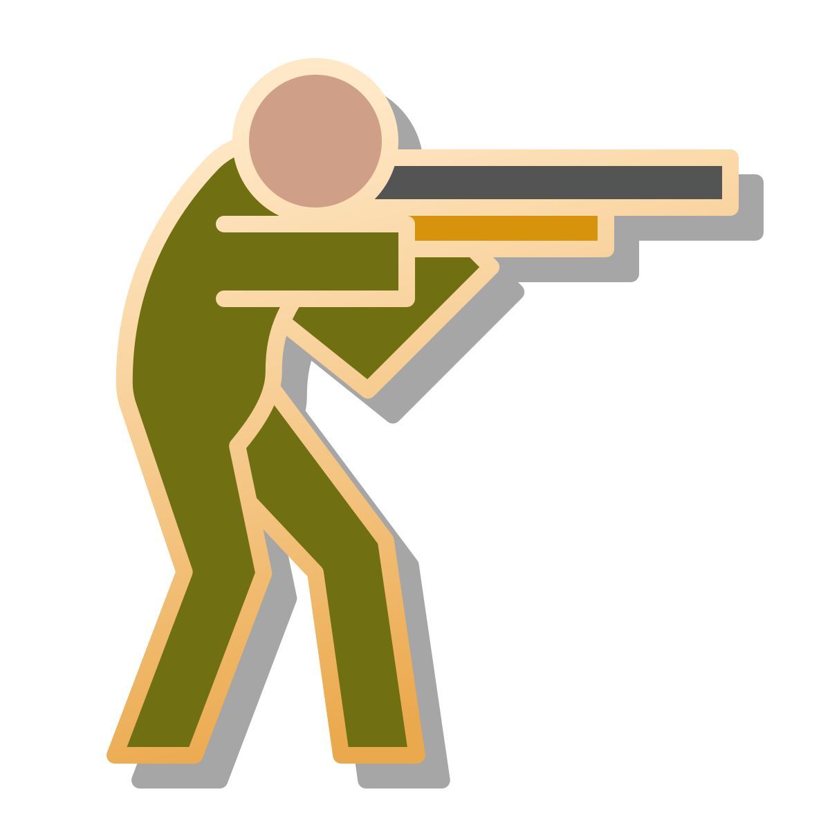 pin style tiro icon