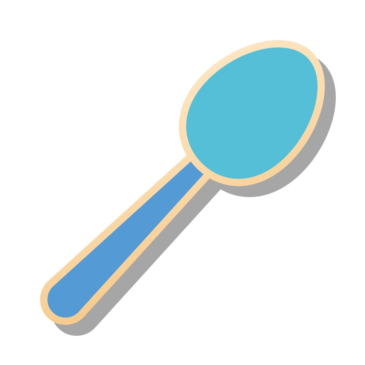 pin style cucchiaio icon