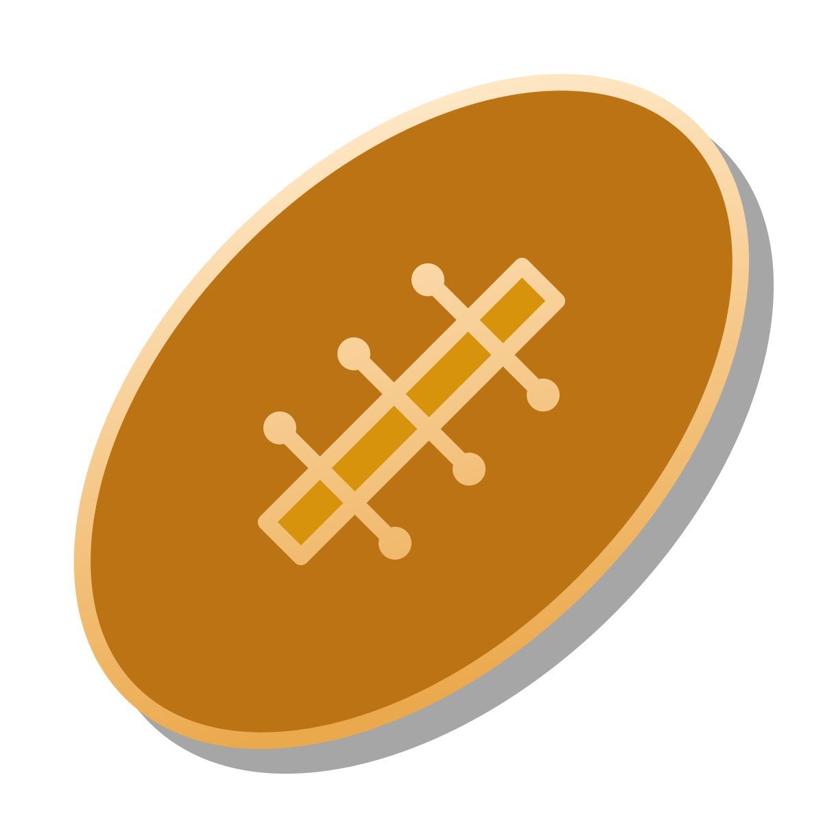 icon deporte pin estilo