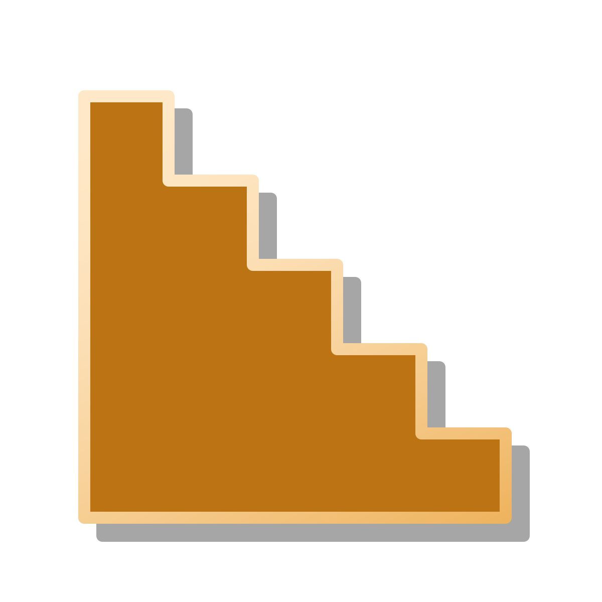 pin style escaliers icon