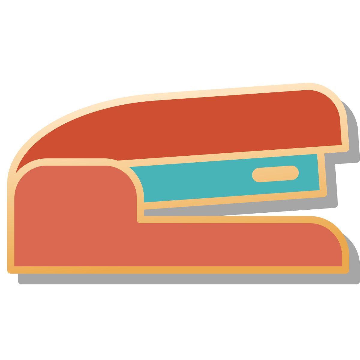 pin style ホッチキス icon