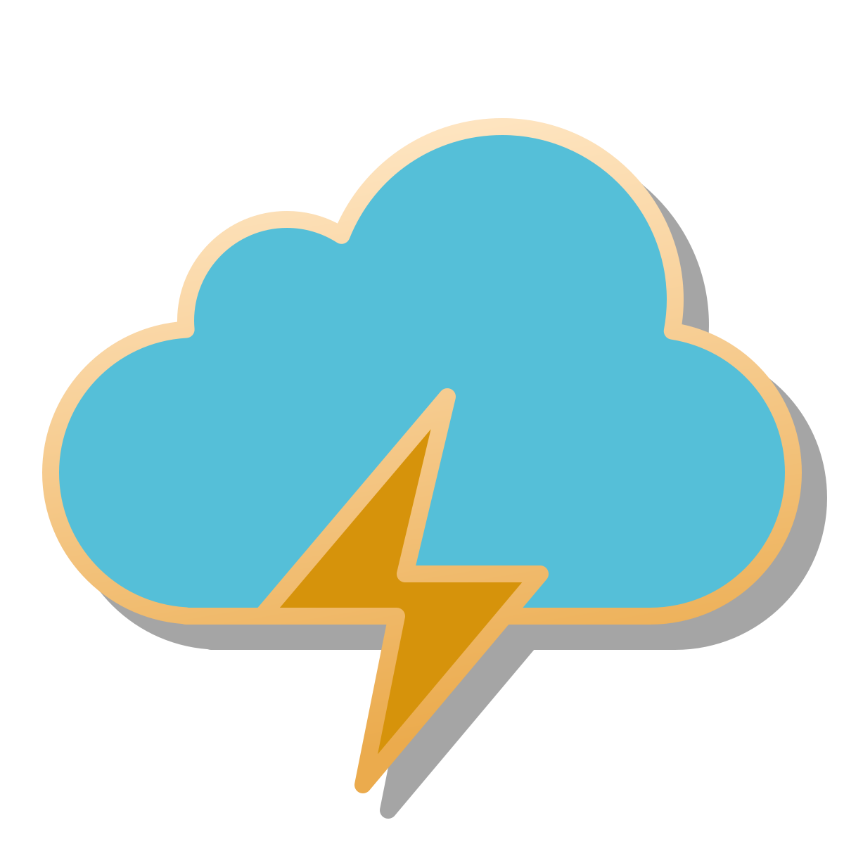 pin style storm icon