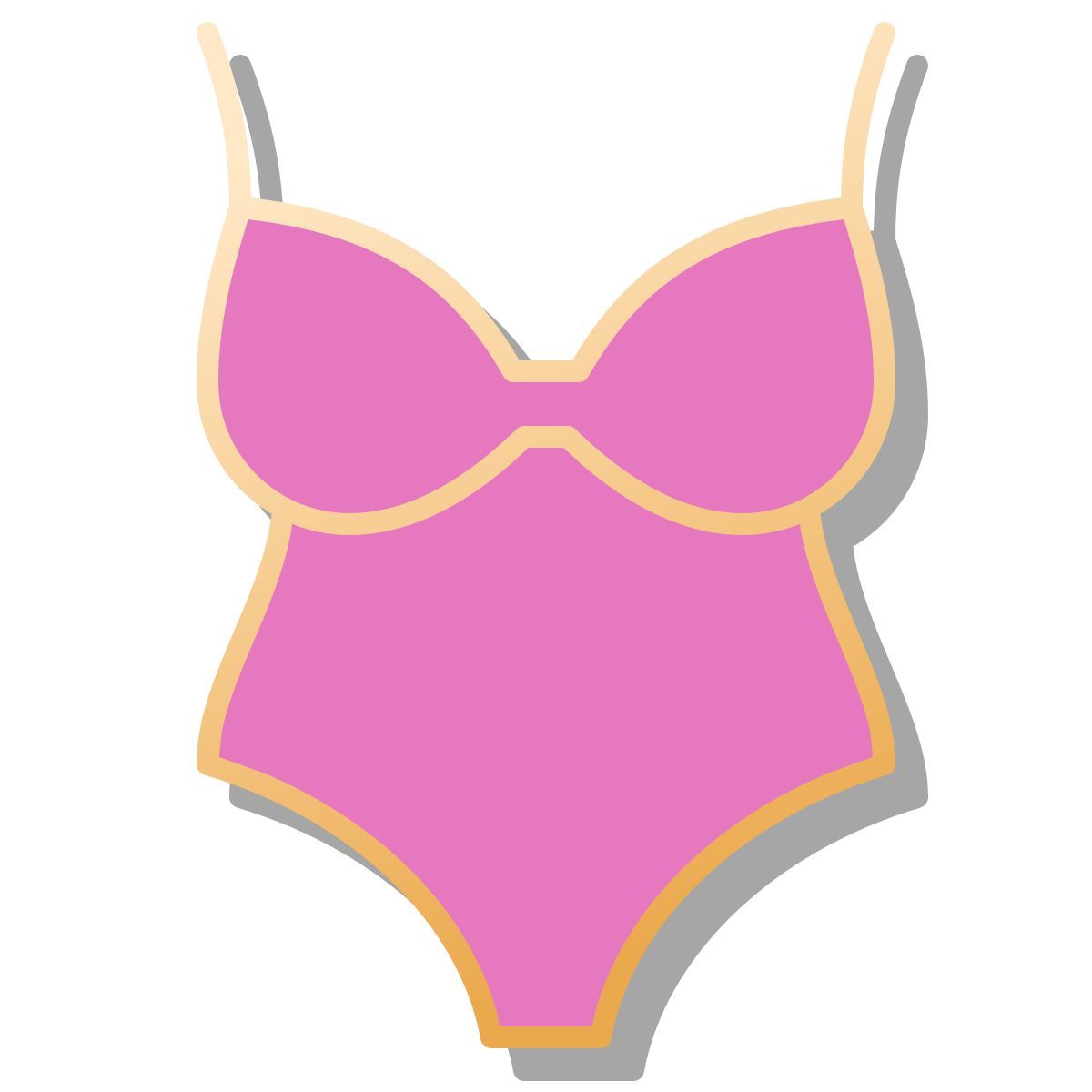 pin style maillot de bain icon