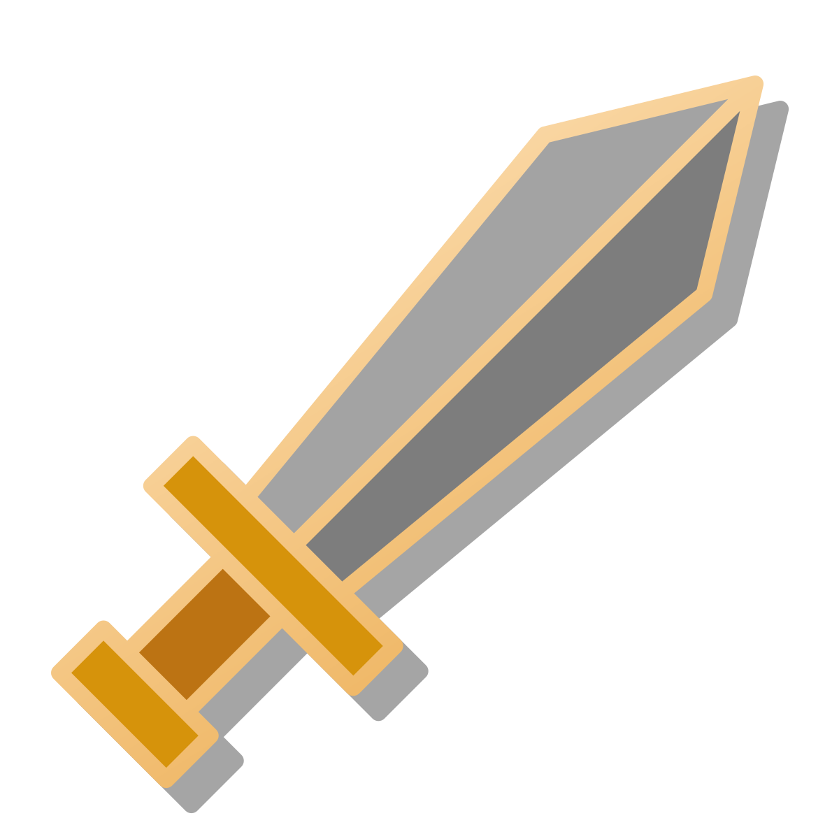 pin style sword icon