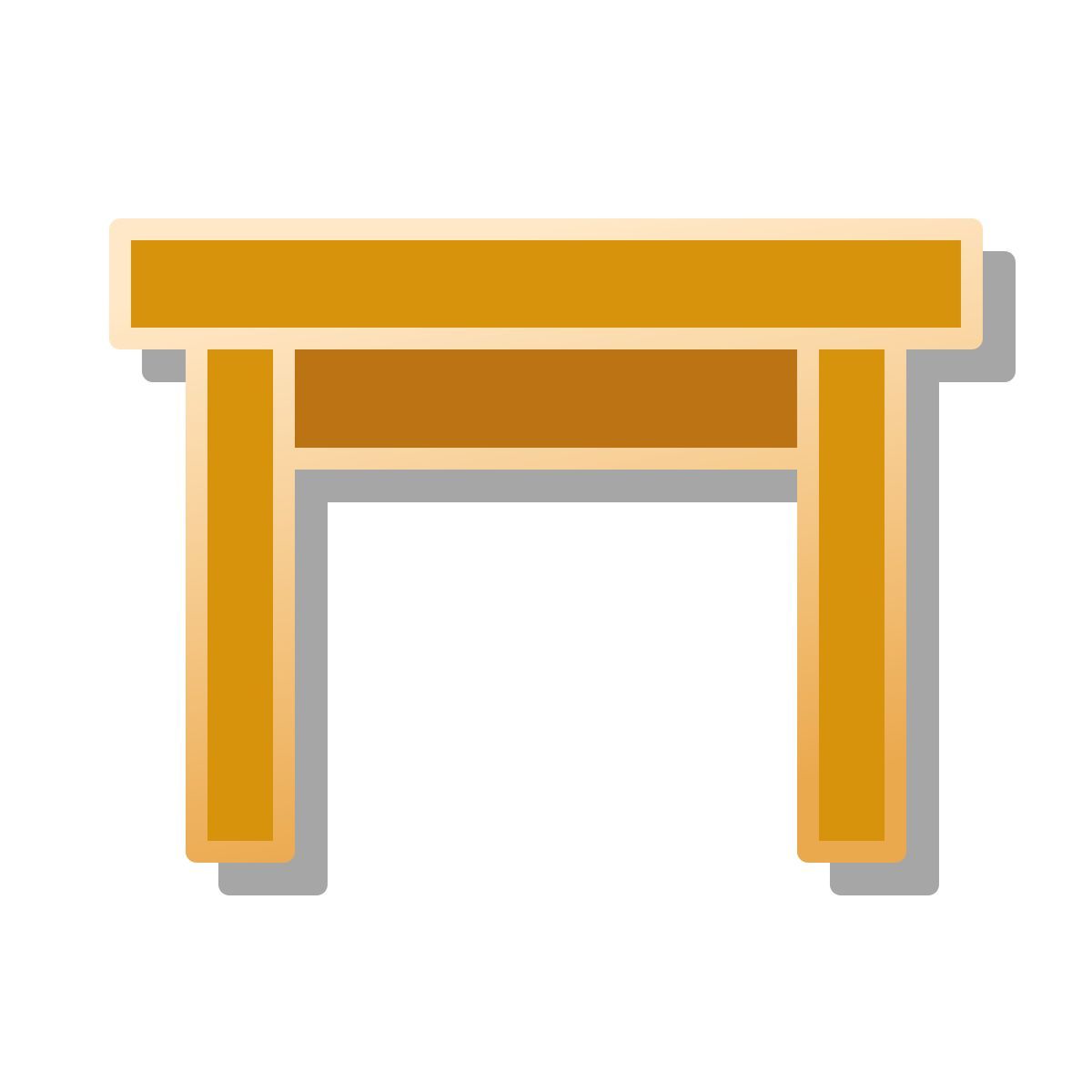 pin style стол icon