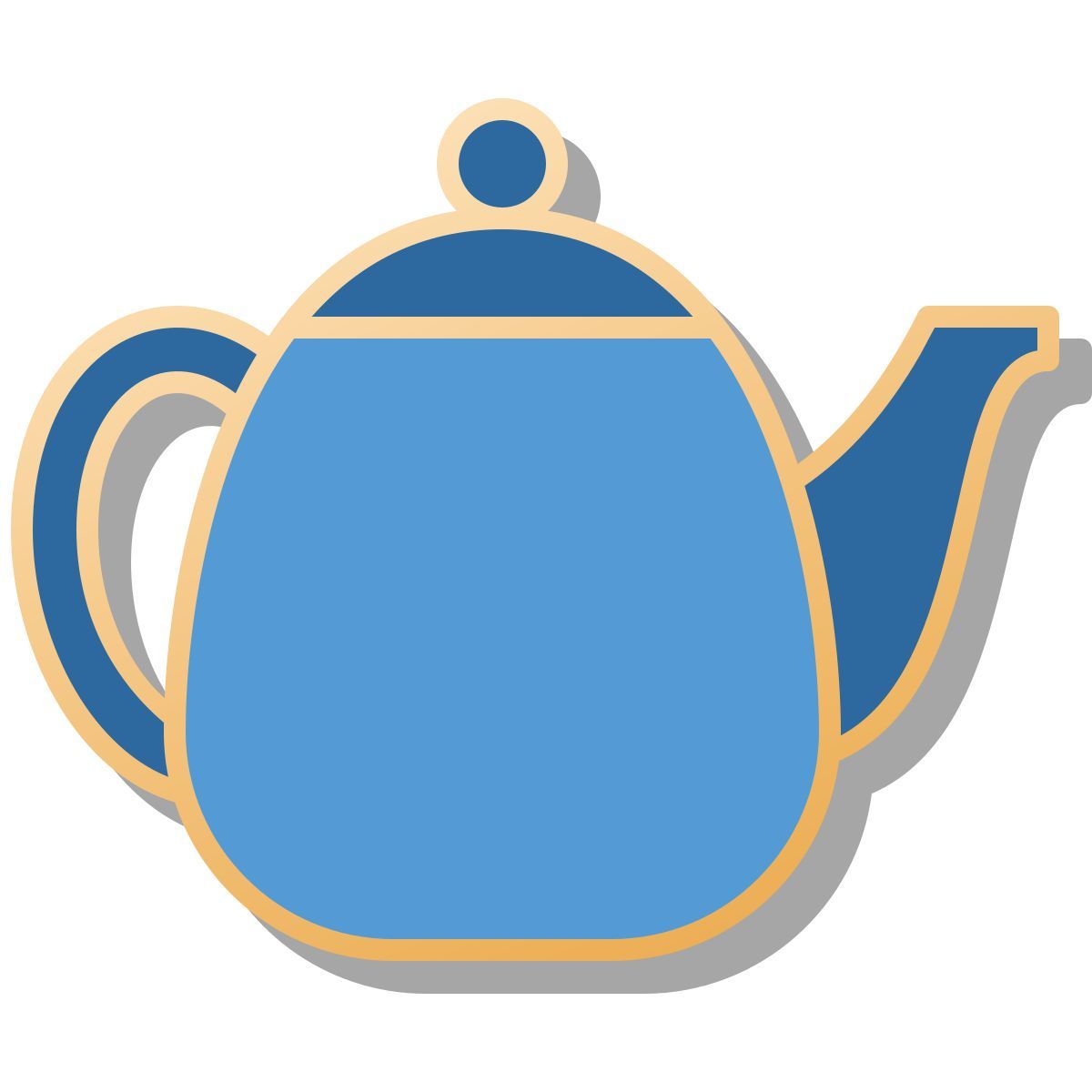 pin style 찻 주전자 icon