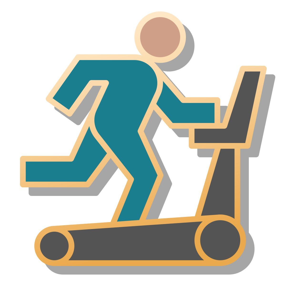 pin Stil laufband Icon