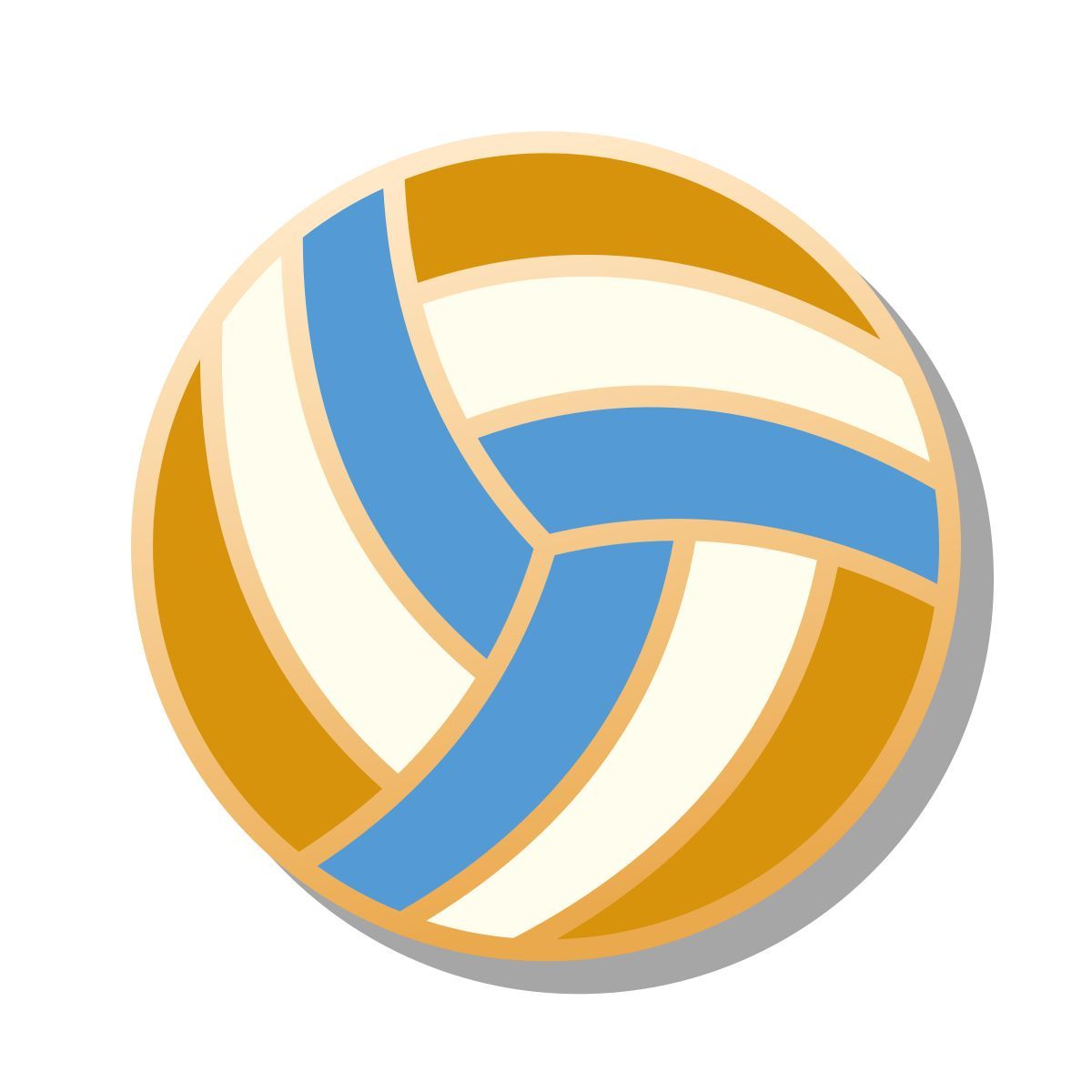 pin style 배구 icon