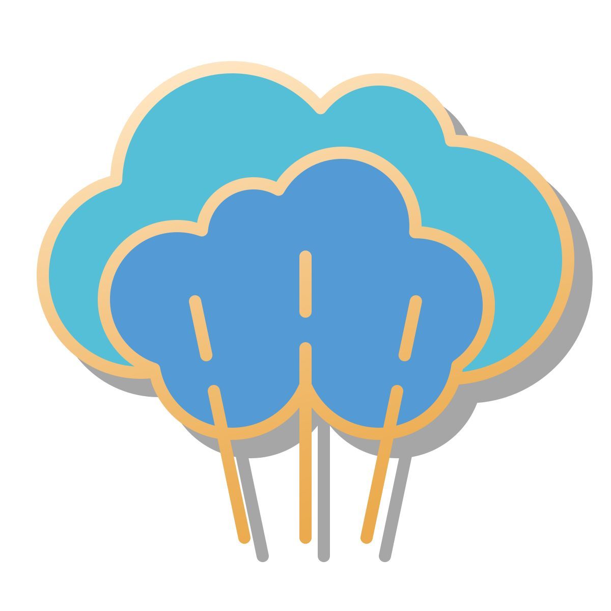 pin style vapore dell'acqua icon
