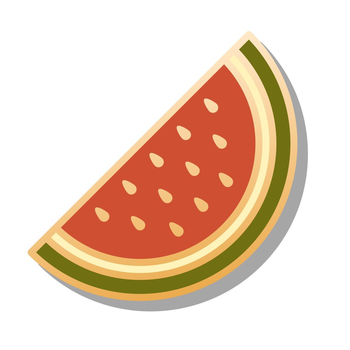 pin style melancia icon
