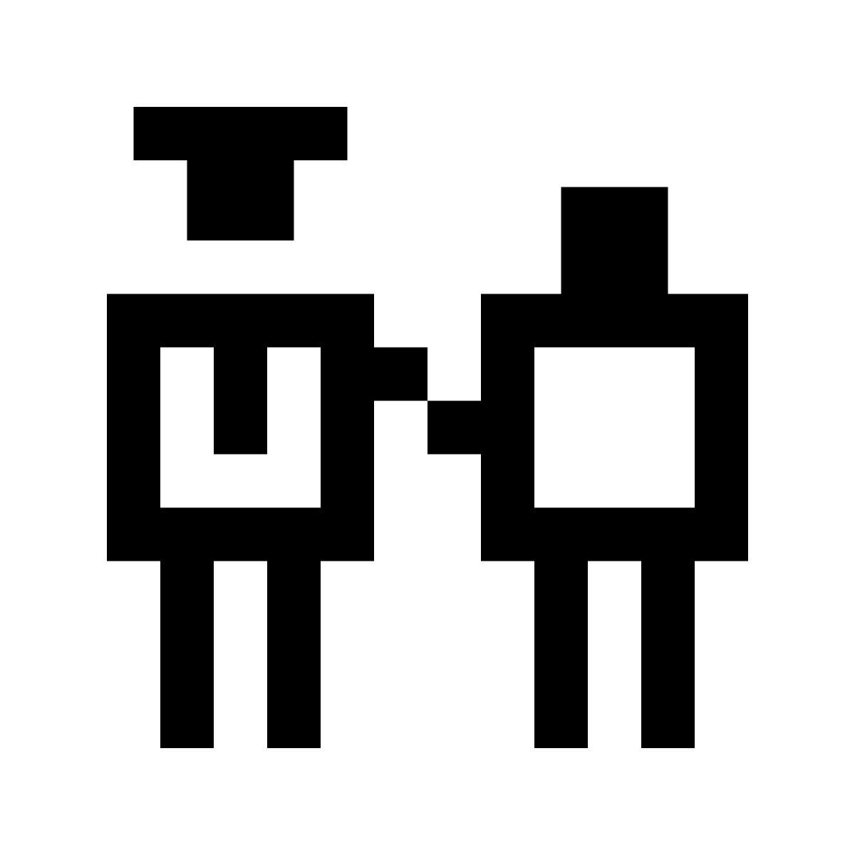 pixels style 逮捕 icon