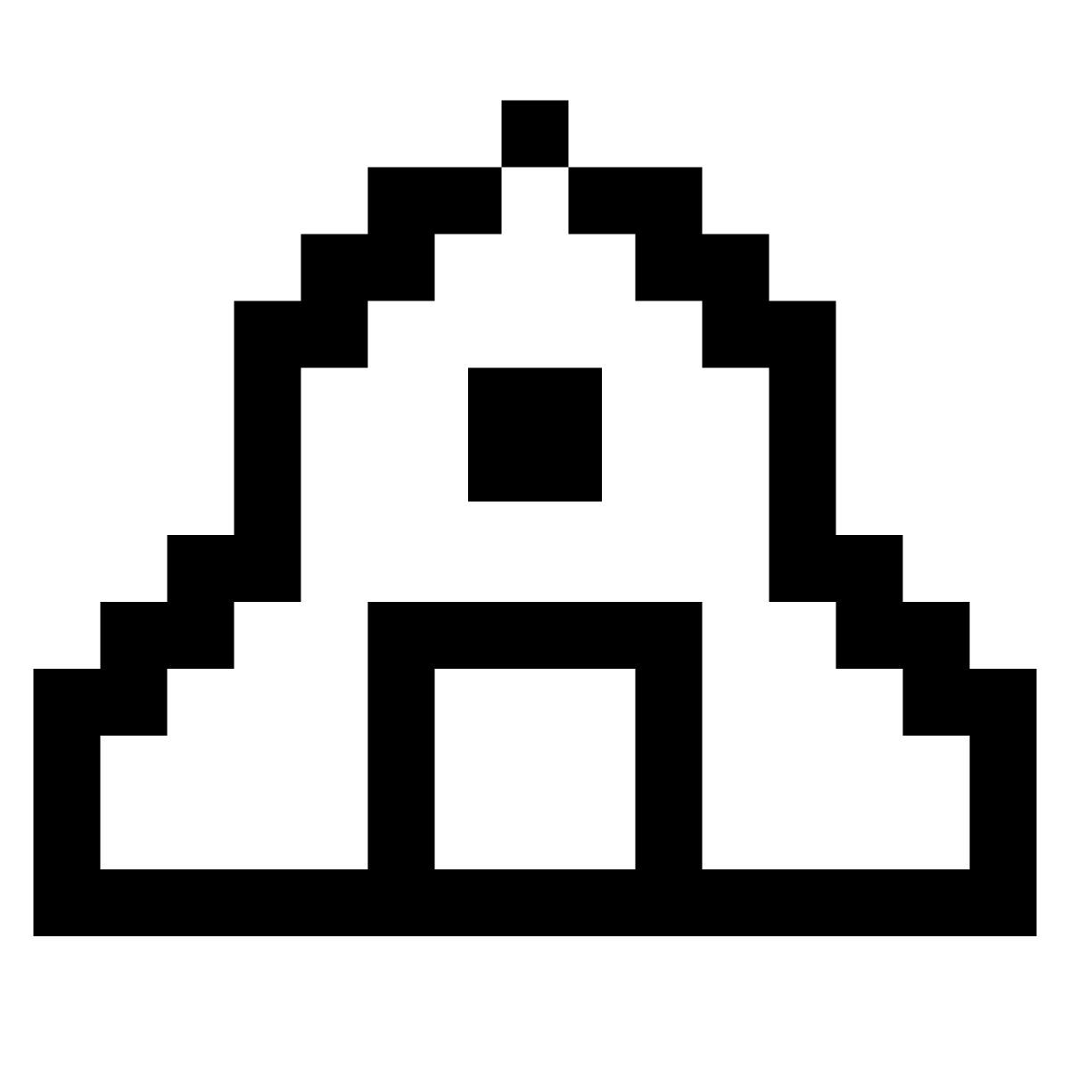 pixels style granero icon