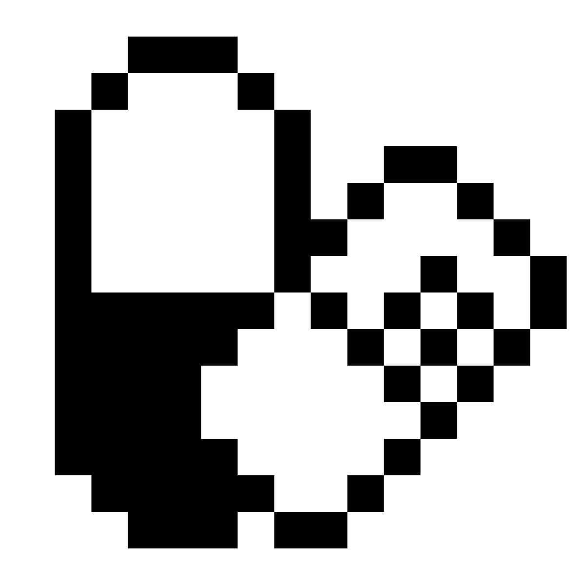 pixels style 캡슐 icon