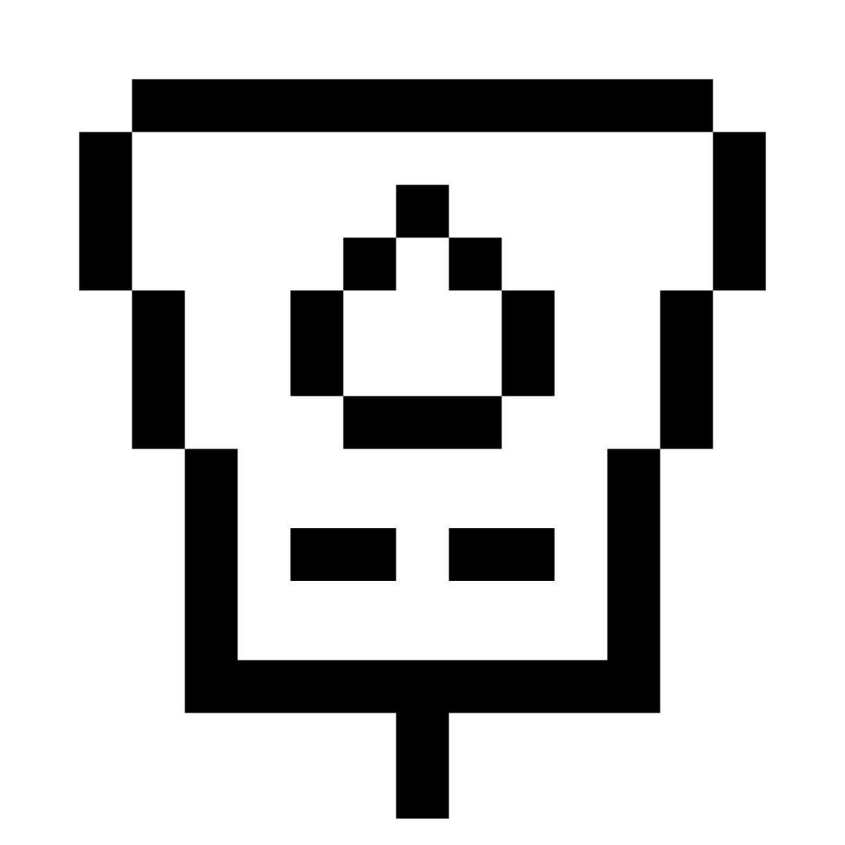 pixels style monitor de diabetes icon
