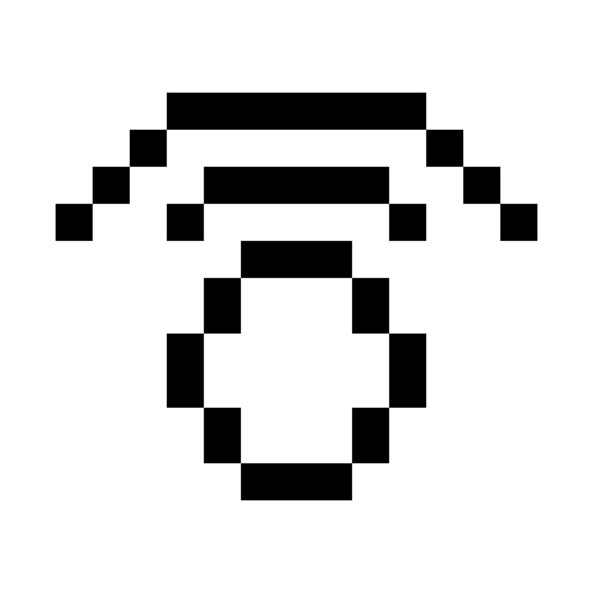pixels style taper deux fois icon
