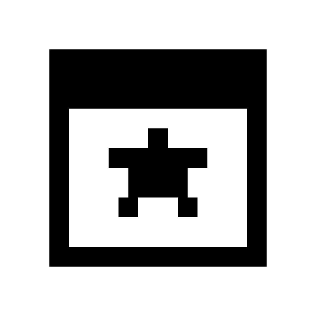 pixels style event icon