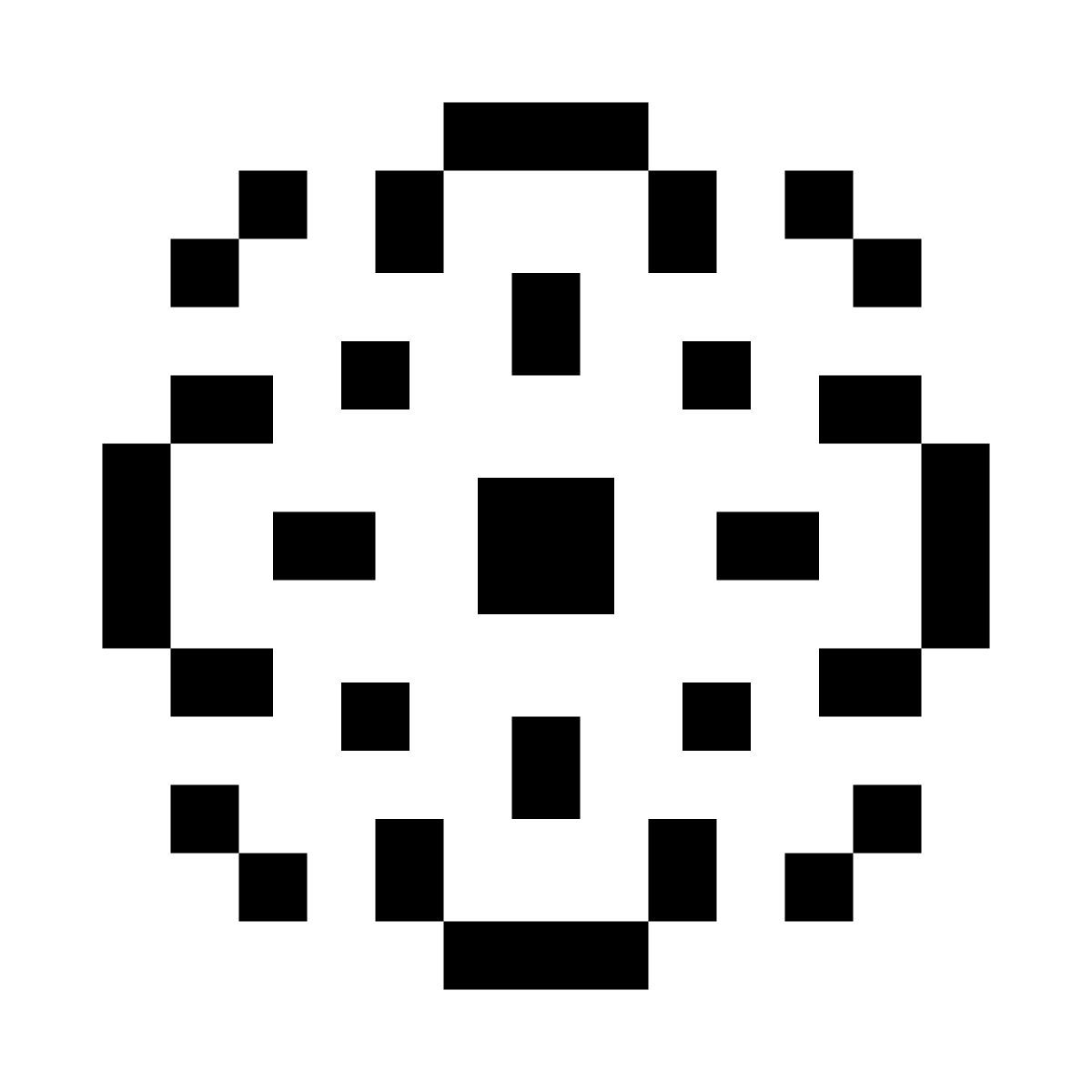 pixels style blume icon