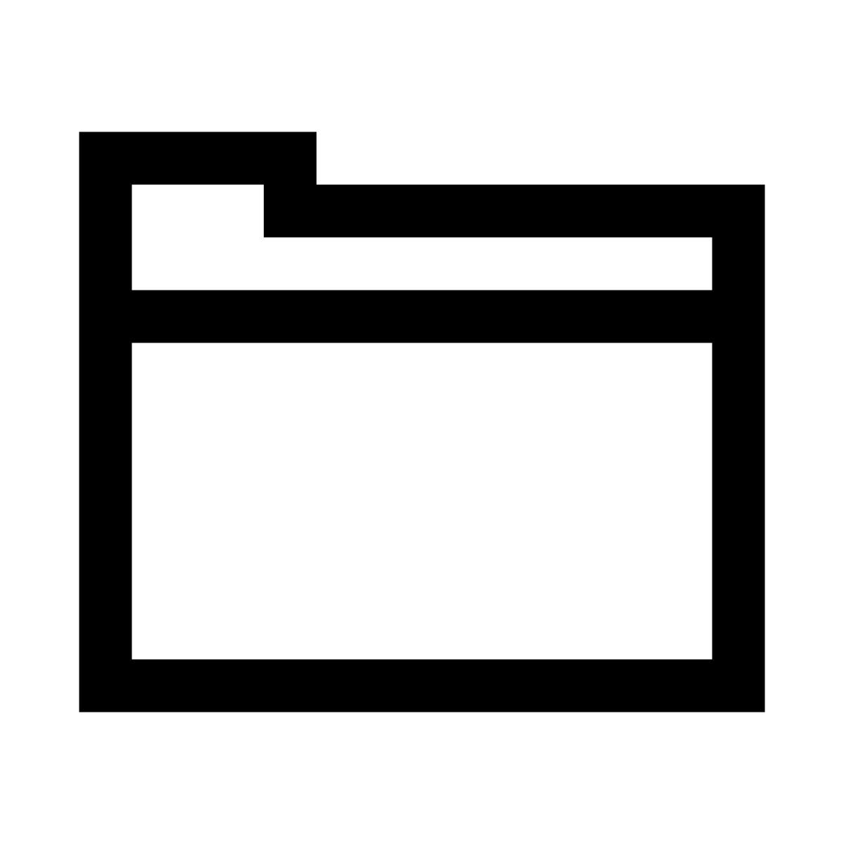 pixels style 폴더 icon