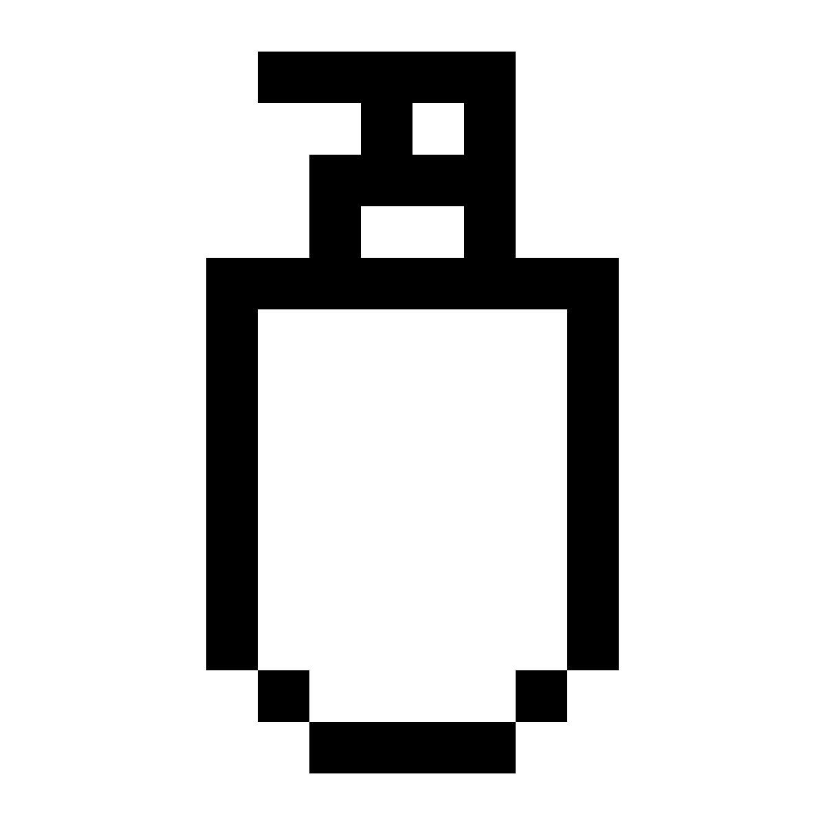 pixels style fond de teint icon