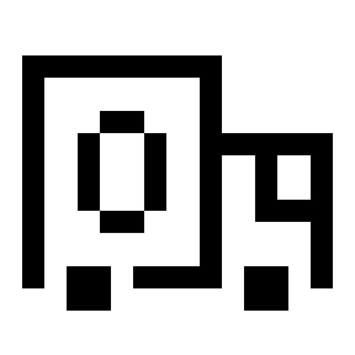pixels style 免费送货 icon
