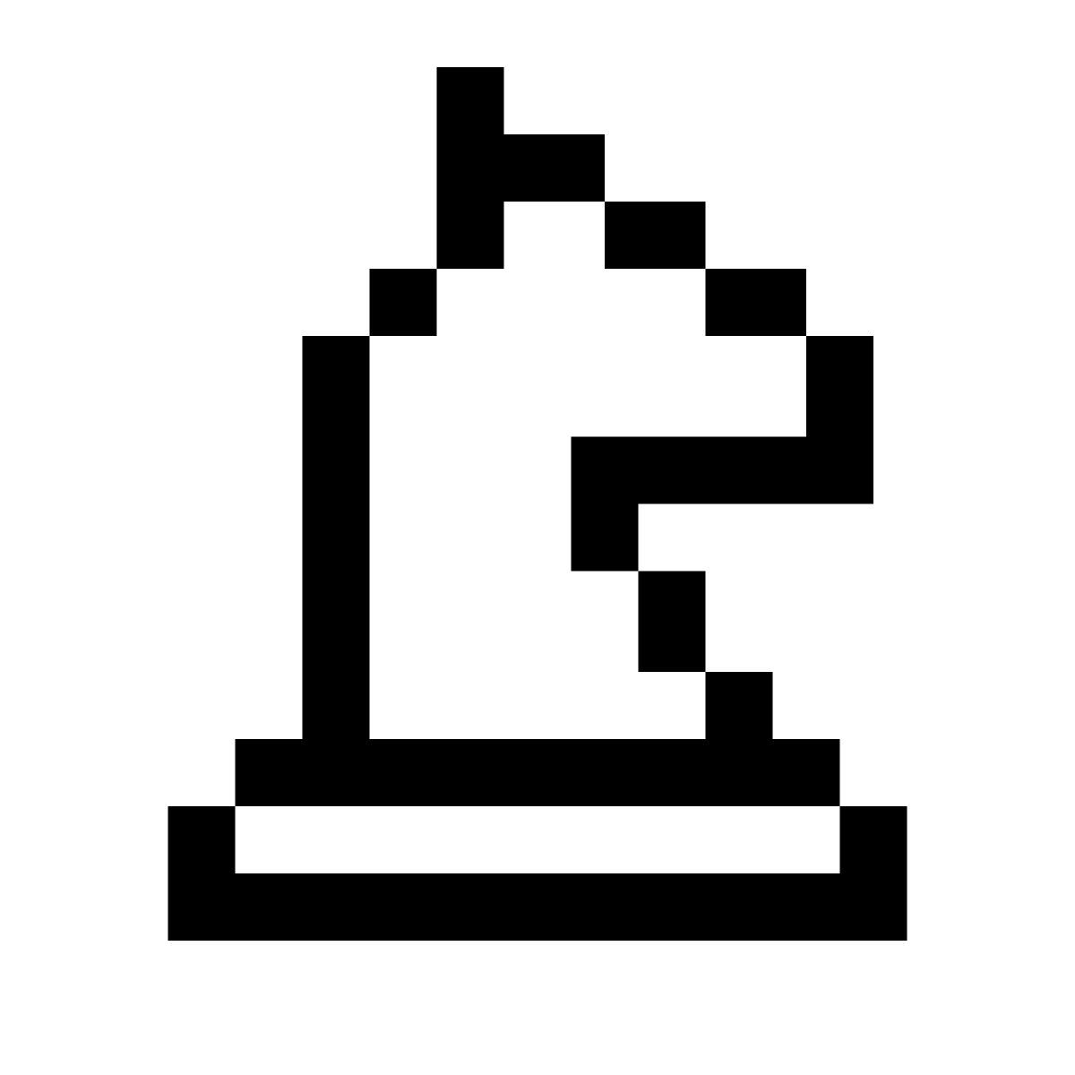 pixels style chevalier icon