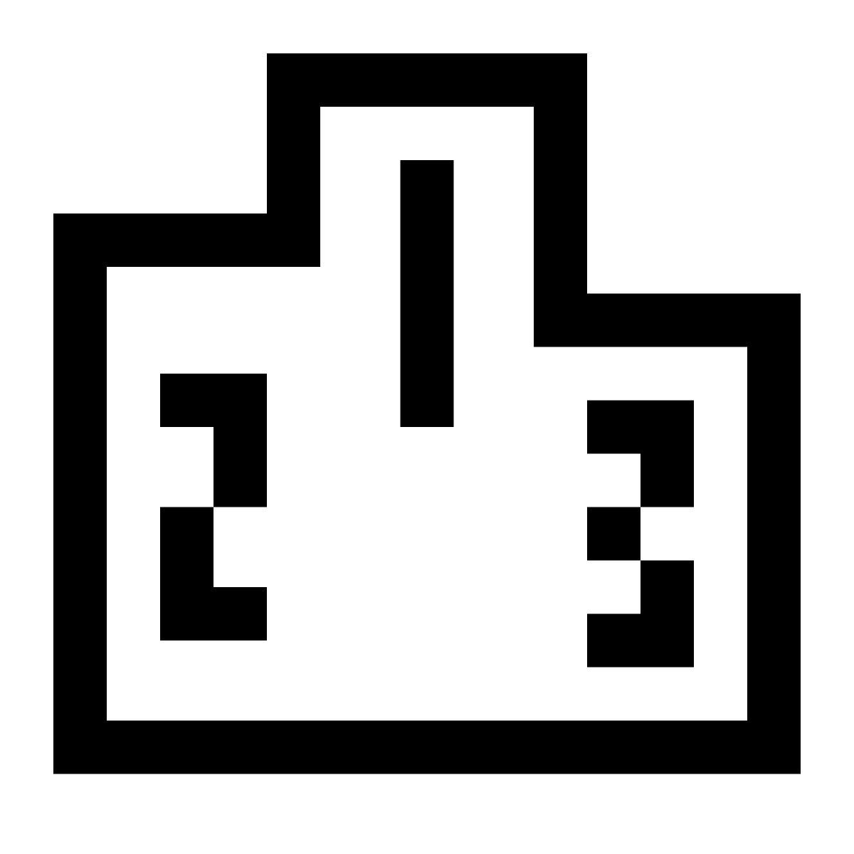 pixels style classifica icon