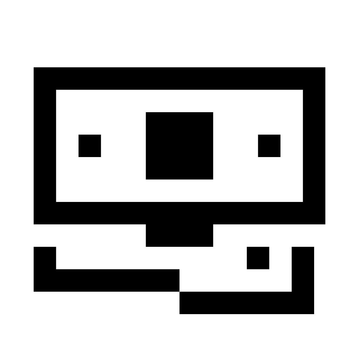 pixels style cash icon