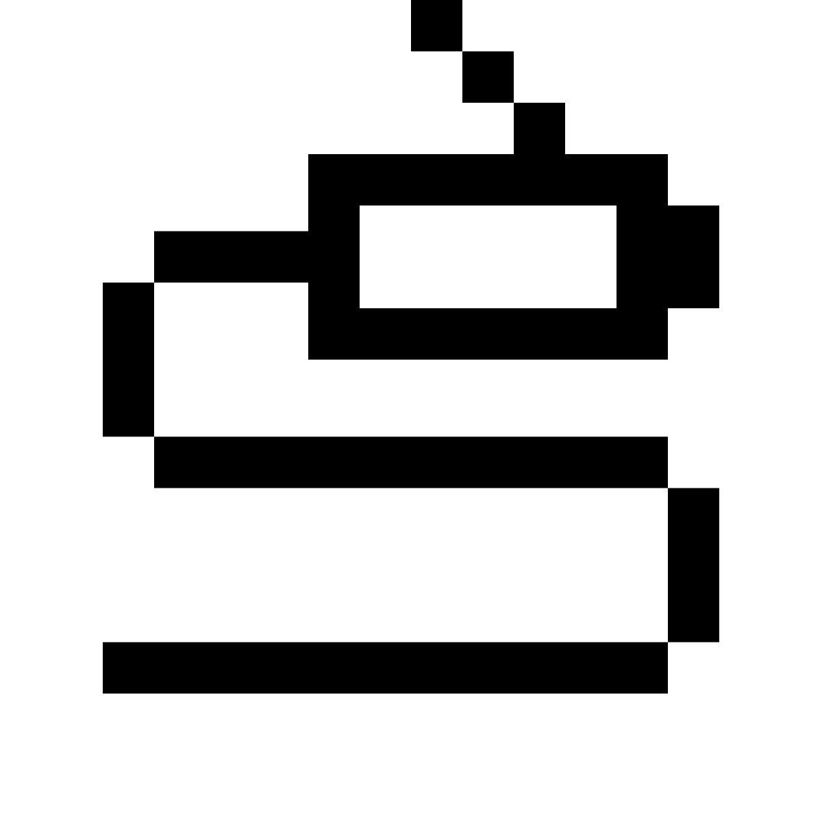 pixels style câble réseau icon