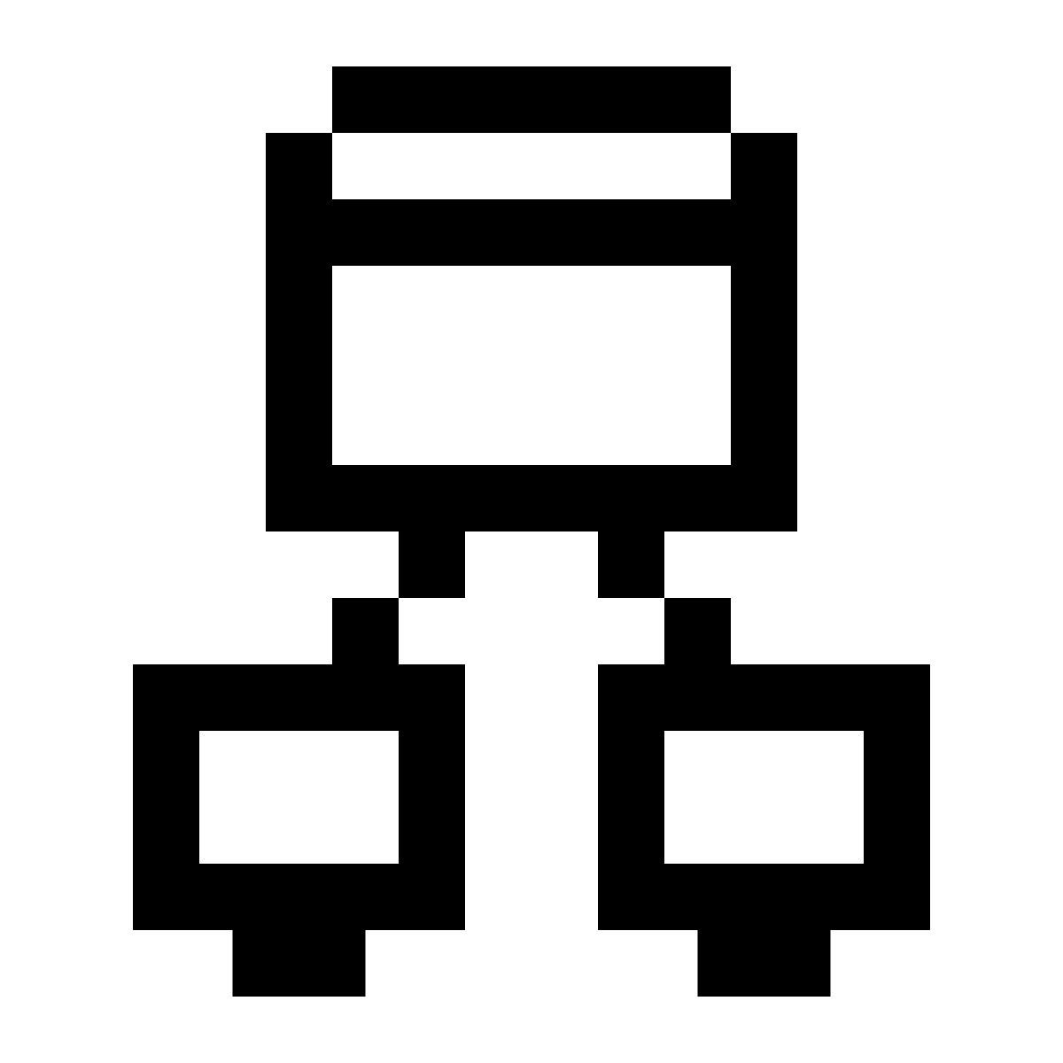 pixels style administrador de redes icon