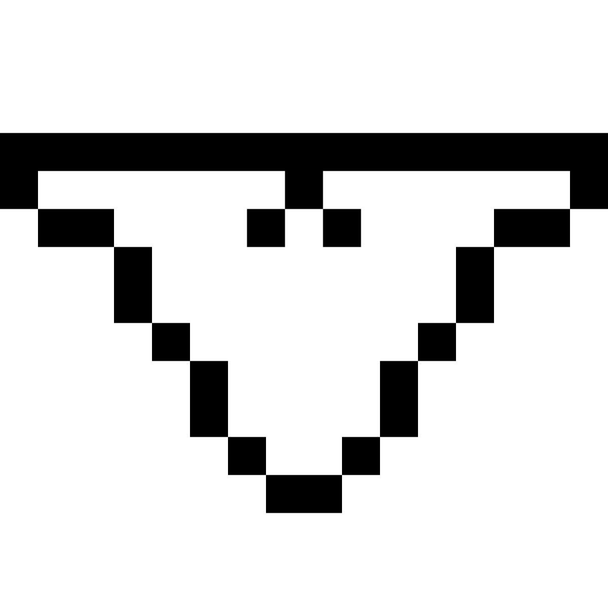 pixels style 여성 속옷 icon