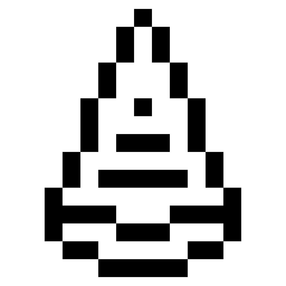 pixels style quesadilla icon