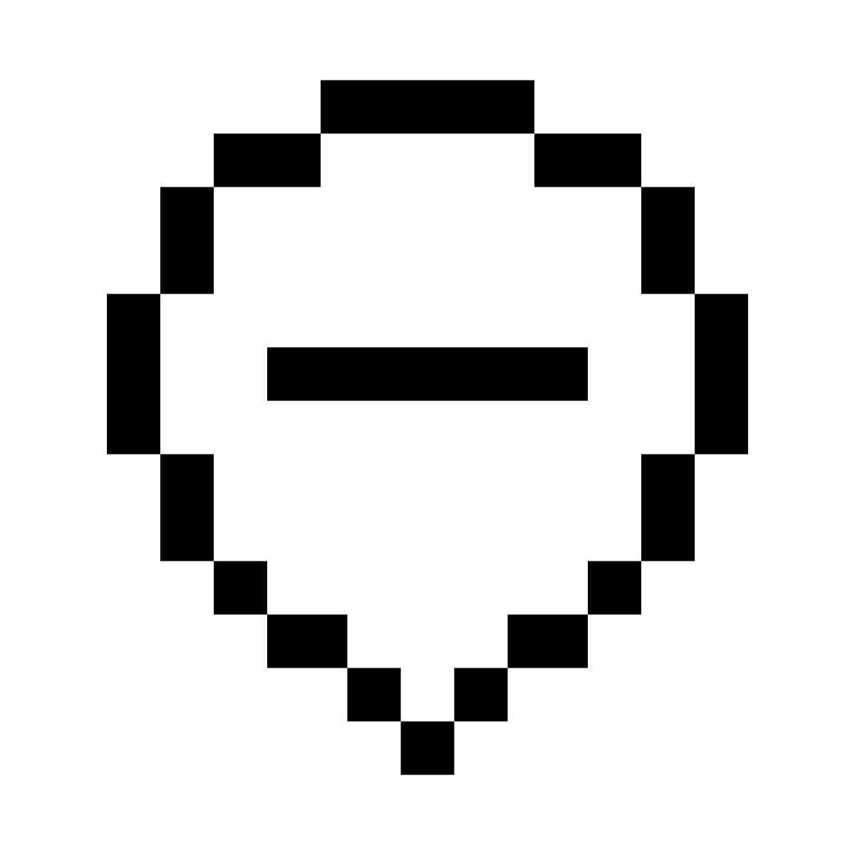 pixels style rh  icon