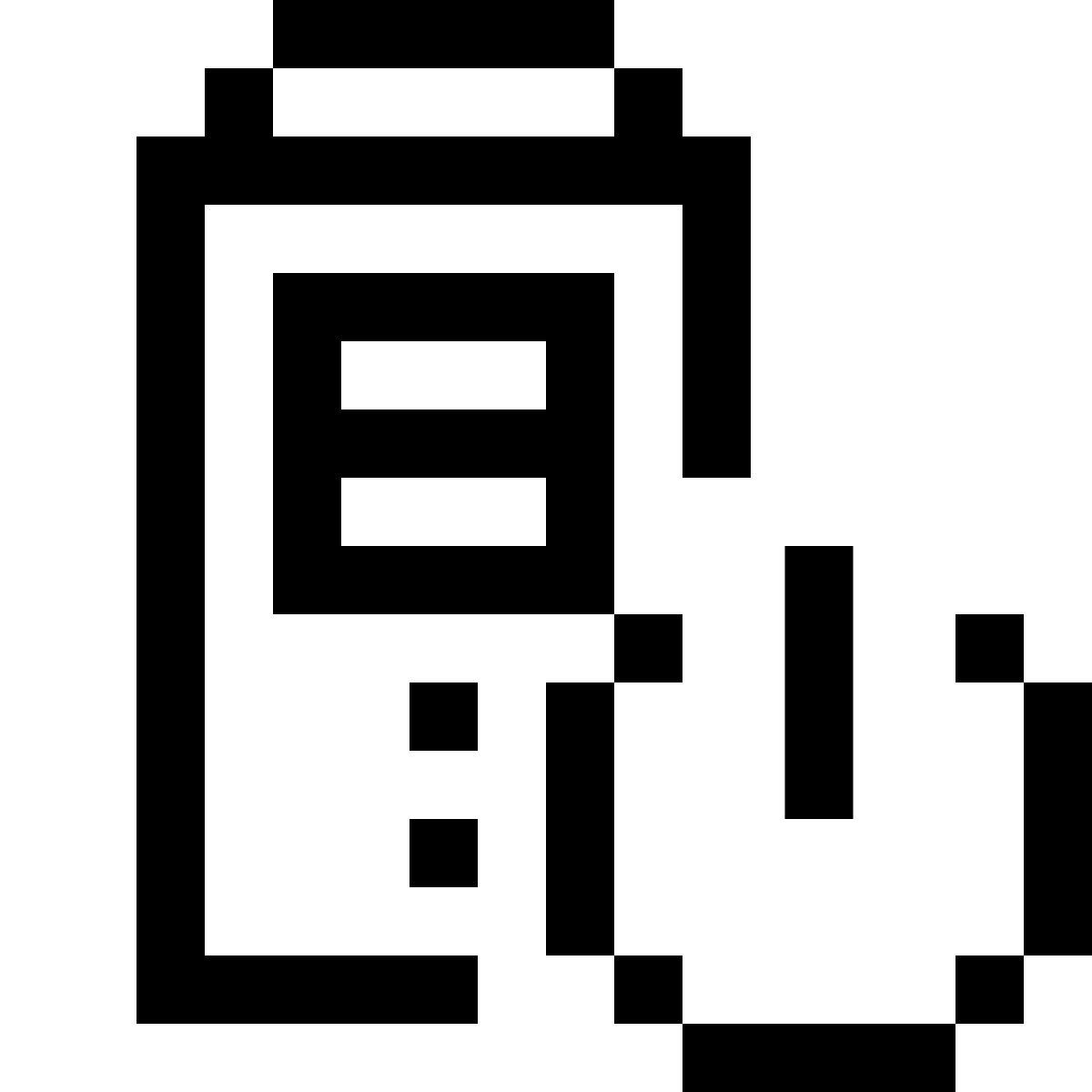 pixels style 服务器关机 icon