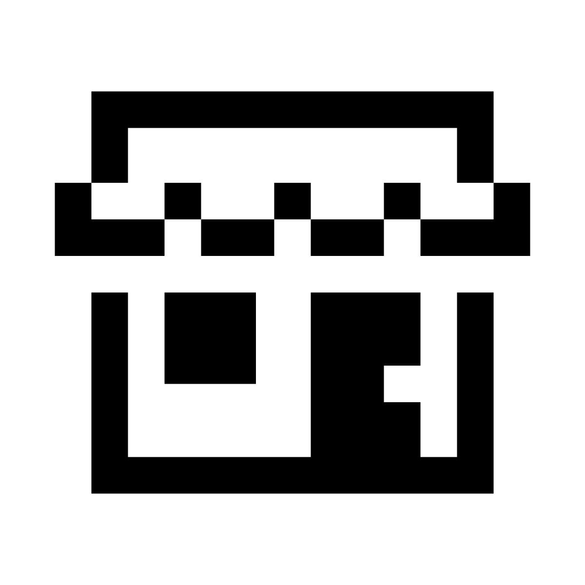 pixels style 가게 icon