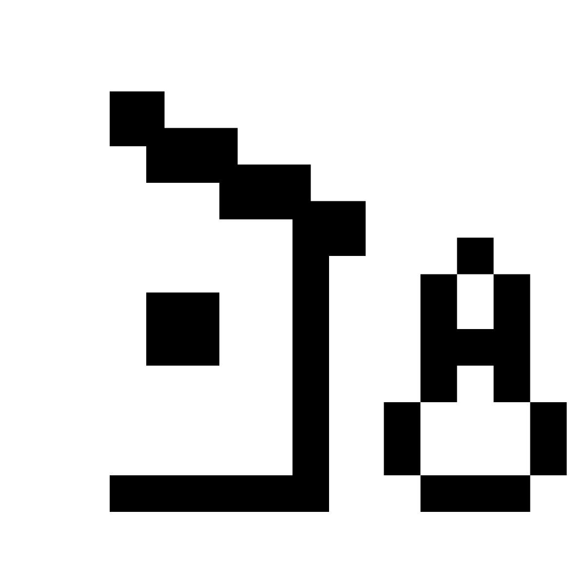 pixels style temperatura exterior icon