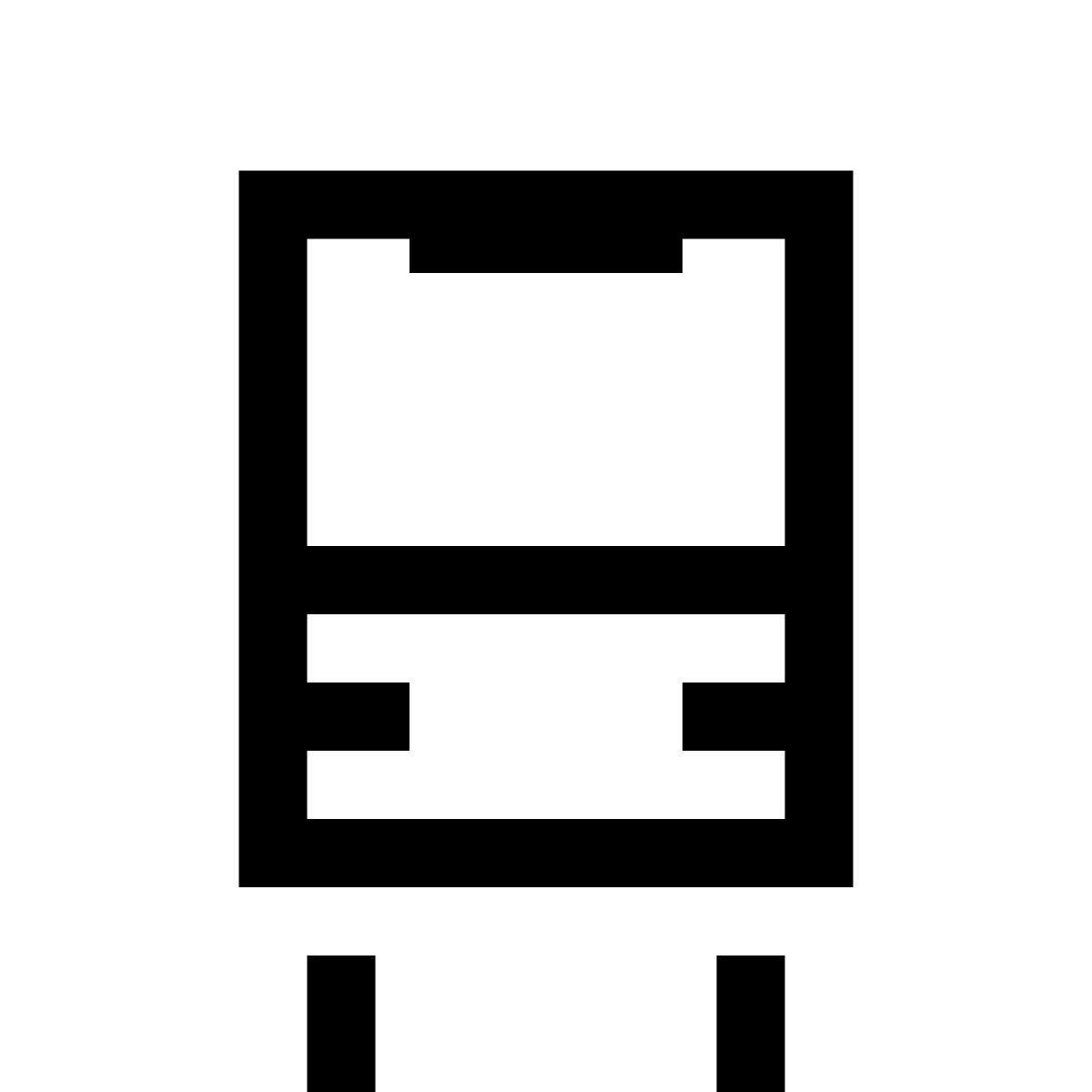 pixels style 기차 icon