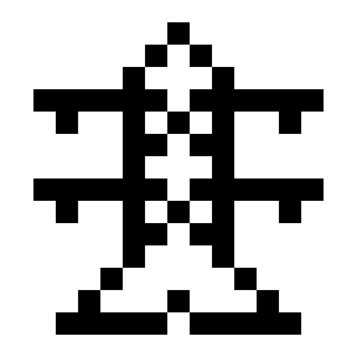 pixels style tour relais icon