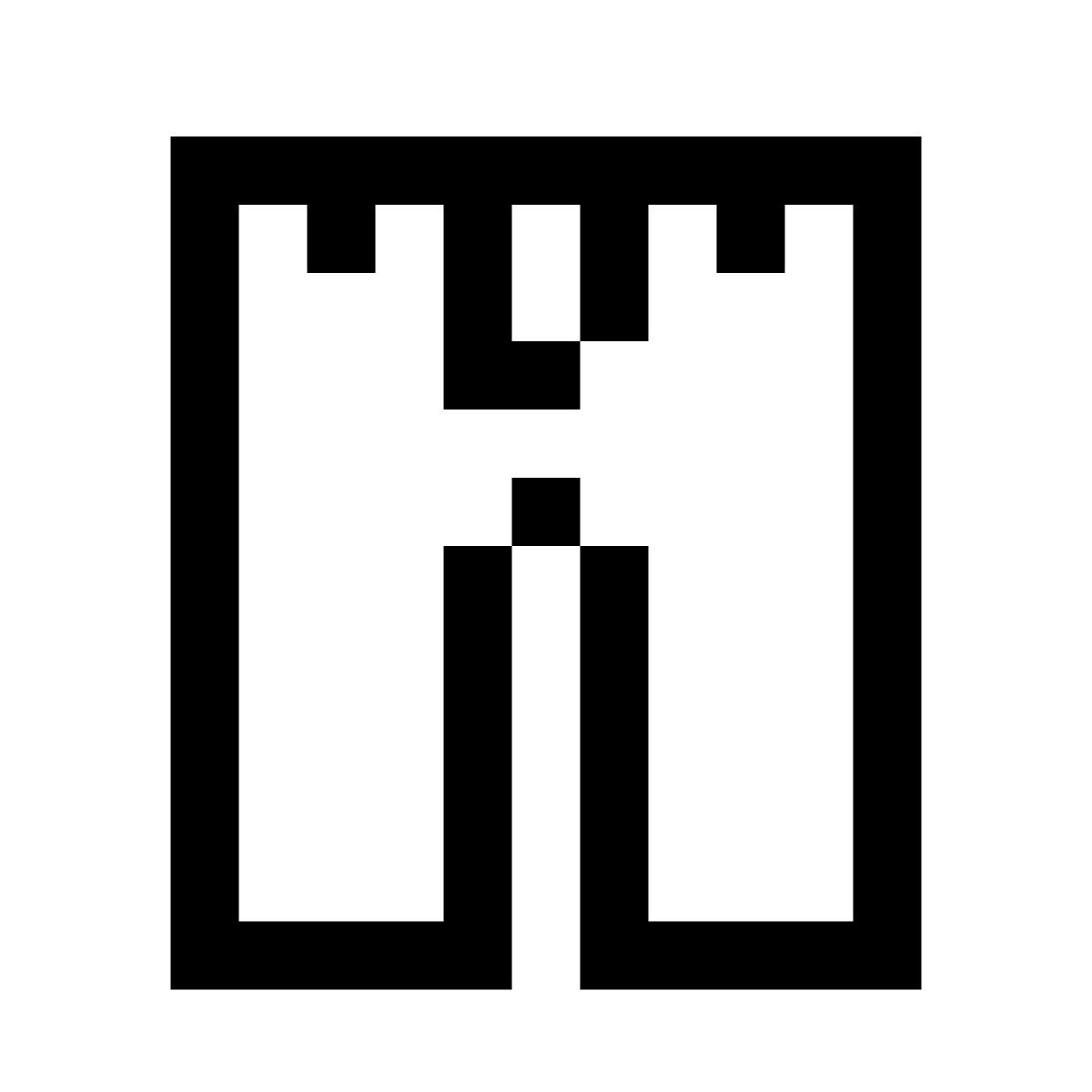 pixels style pantalones icon