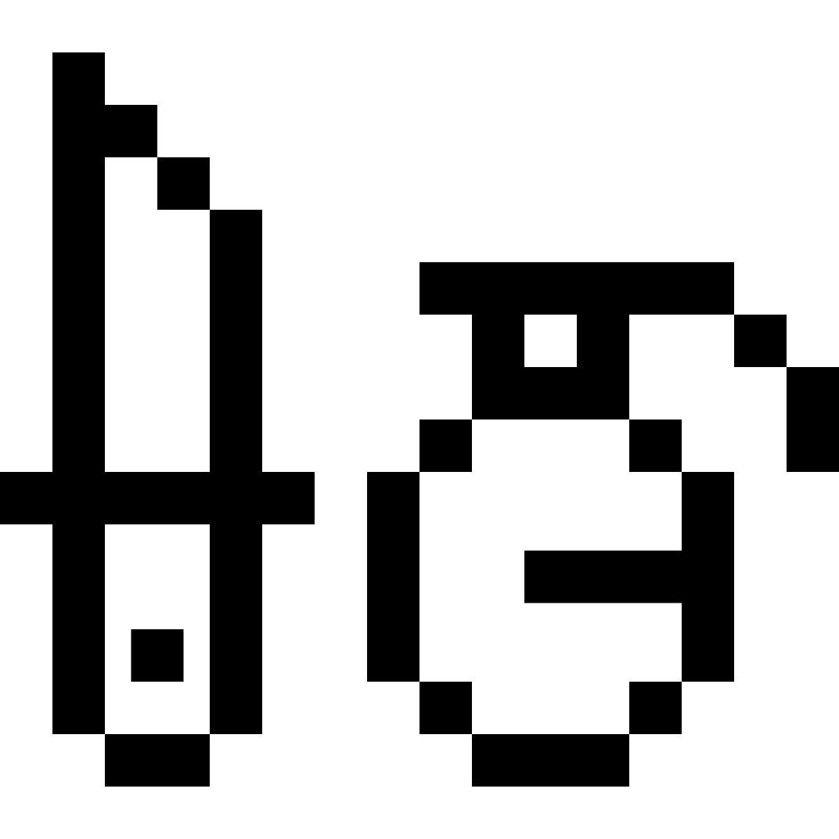 pixels style 무기 icon