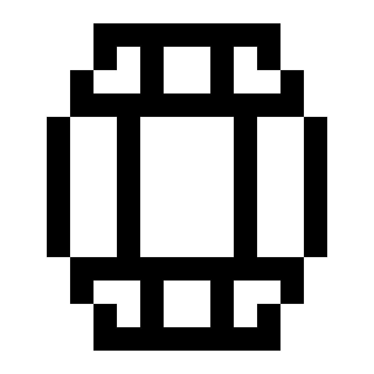 pixels style barile di birra in legno icon