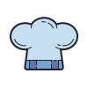 Cartoon Chef Hat Icon