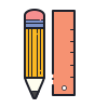 Cartoon Design Tools Icon