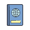 Passport icon for Visa Application