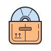 Cartoon Software Box Icon