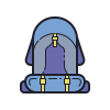 Tourist Backpack icon