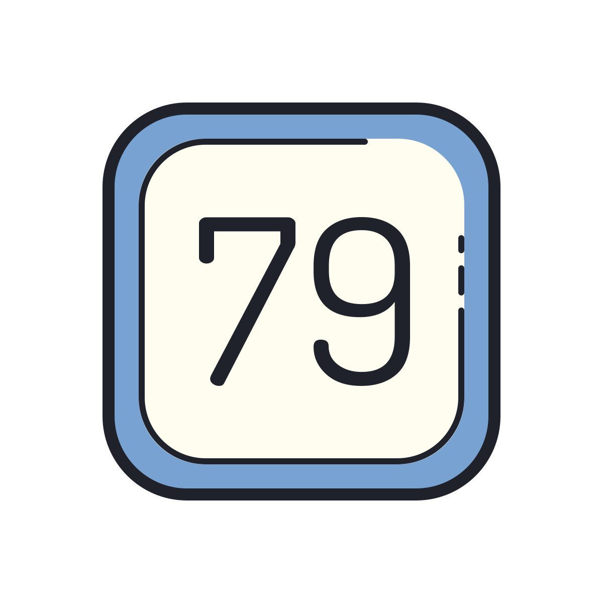 color hand drawn style 79 icon