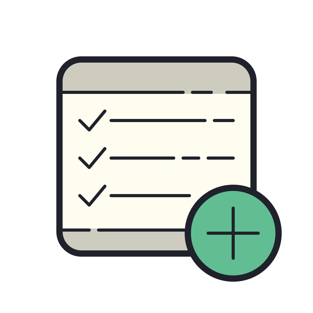 color hand drawn style 속성 추가 icon